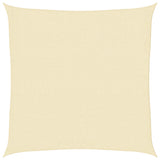 VIDAXL SUNSHADE HDPE CREAR Square 3,6x3,6 m