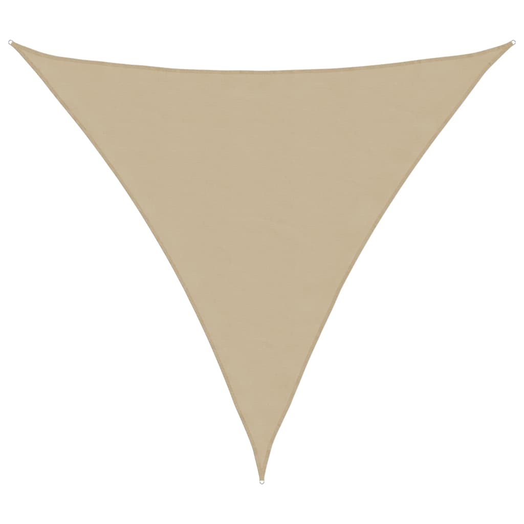 Vidaxl Sonnenschirm Dreieck 3,6x3,6x3,6 M Oxford Stoff Beige