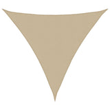Vidaxl Sonnenschirm Dreieck 3,6x3,6x3,6 M Oxford Stoff Beige
