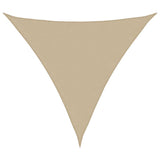 Vidaxl Sonnenschirm Dreieck 5x5x5 M Oxford Stoff Beige