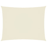 VIDAXL SUNSHAD RECHTANGULUR 4x6 M Oxford Stoff Crème -Colored