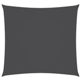 VIDAXL SUNSHADE Square 3,6x3,6 M Oxford Stoffanthrazit -gelöscht