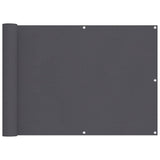 VIDAXL -Balkon -Bildschirm 90x400 cm Oxford Stoffanthrazit