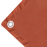 Vidaxl Balkon Bildschirm Oxford Textil 75x600 cm Terrakotta