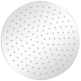 Vidaxl Rain Shower Head Acciaio inossidabile 30 cm rotondo