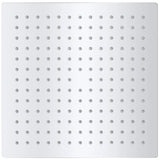 Vidaxl Rain Shower Head Square 25x25 cm in acciaio inossidabile