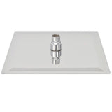 Vidaxl Regenduschkopf Quadrat 25x25 cm Edelstahl