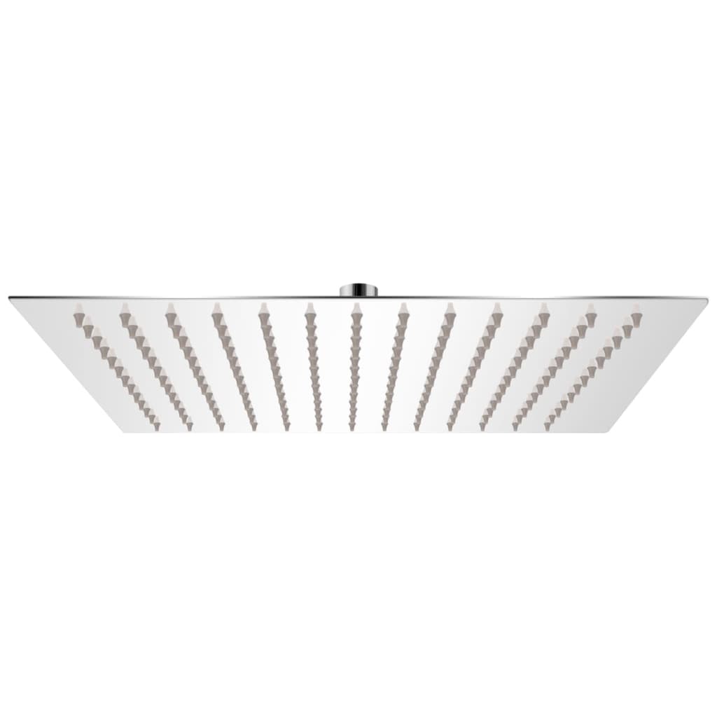 Vidaxl Regenduschkopf Quadrat 30 x 30 cm Edelstahl