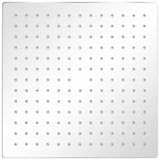 Vidaxl Regenduschkopf Quadrat 30 x 30 cm Edelstahl