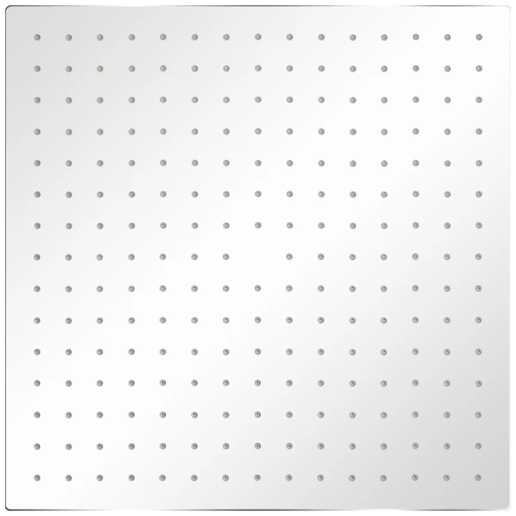 Vidaxl Regendusche Edelstahl Quadrat 40x40 cm