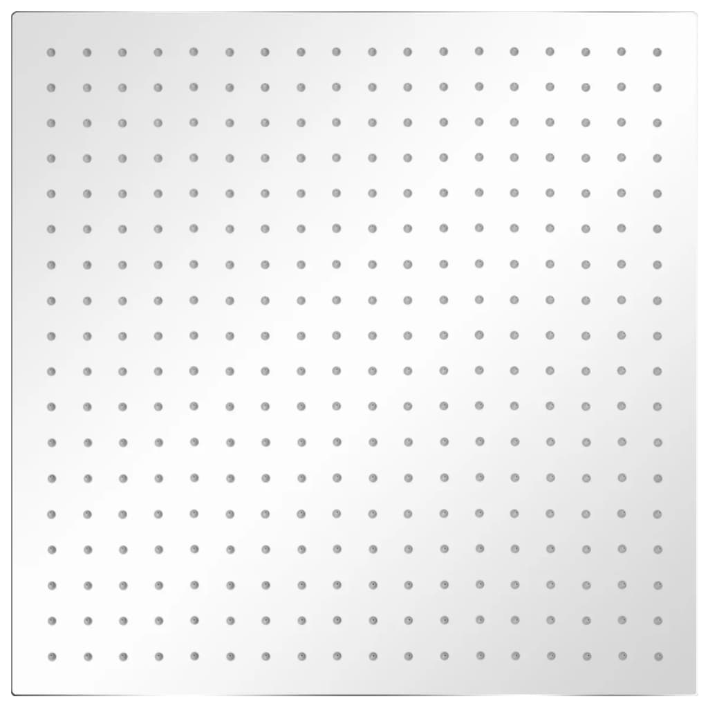 Vidaxl Regenduschkopf Edelstahl 50x50 cm Quadrat