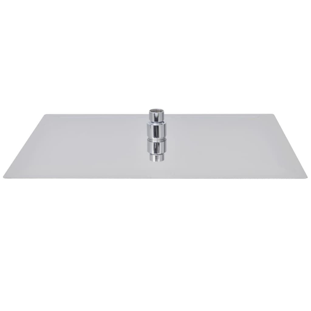 Vidaxl Regenduschkopf Edelstahl 30x40 cm Rechteck