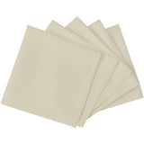 Vidaxl Servietten 100 Stück Creme 50x50 cm