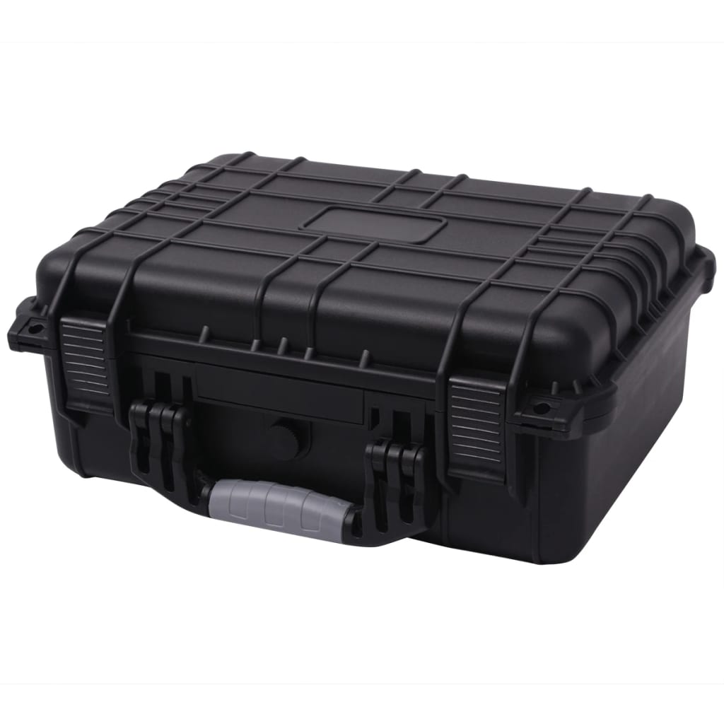 Vidaxl Protective material case 40.6x33x17.4 cm Black