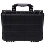 Caso de material protector de Vidaxl 40.6x33x17.4 cm negro