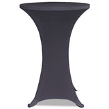Vidaxl Stuhlabdeckung Stretch 2st 60 cm Anthrazit