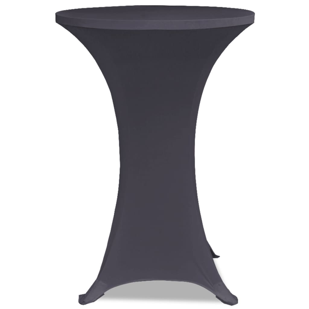 Vidaxl Stuhlabdeckung Stretch 2st 60 cm Anthrazit
