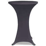 Vidaxl Table Couvre étendue 2 pièces 70 cm anthracite