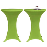 Vidaxl tafelhoes stretch 2 stuks 80 cm groen