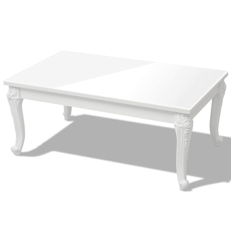 Vidaxl salontafel 100 x 60 x 42 cm hoogglans wit