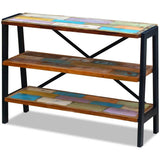 Vidaxl dressoir 3 schappen massief gerecycled hout