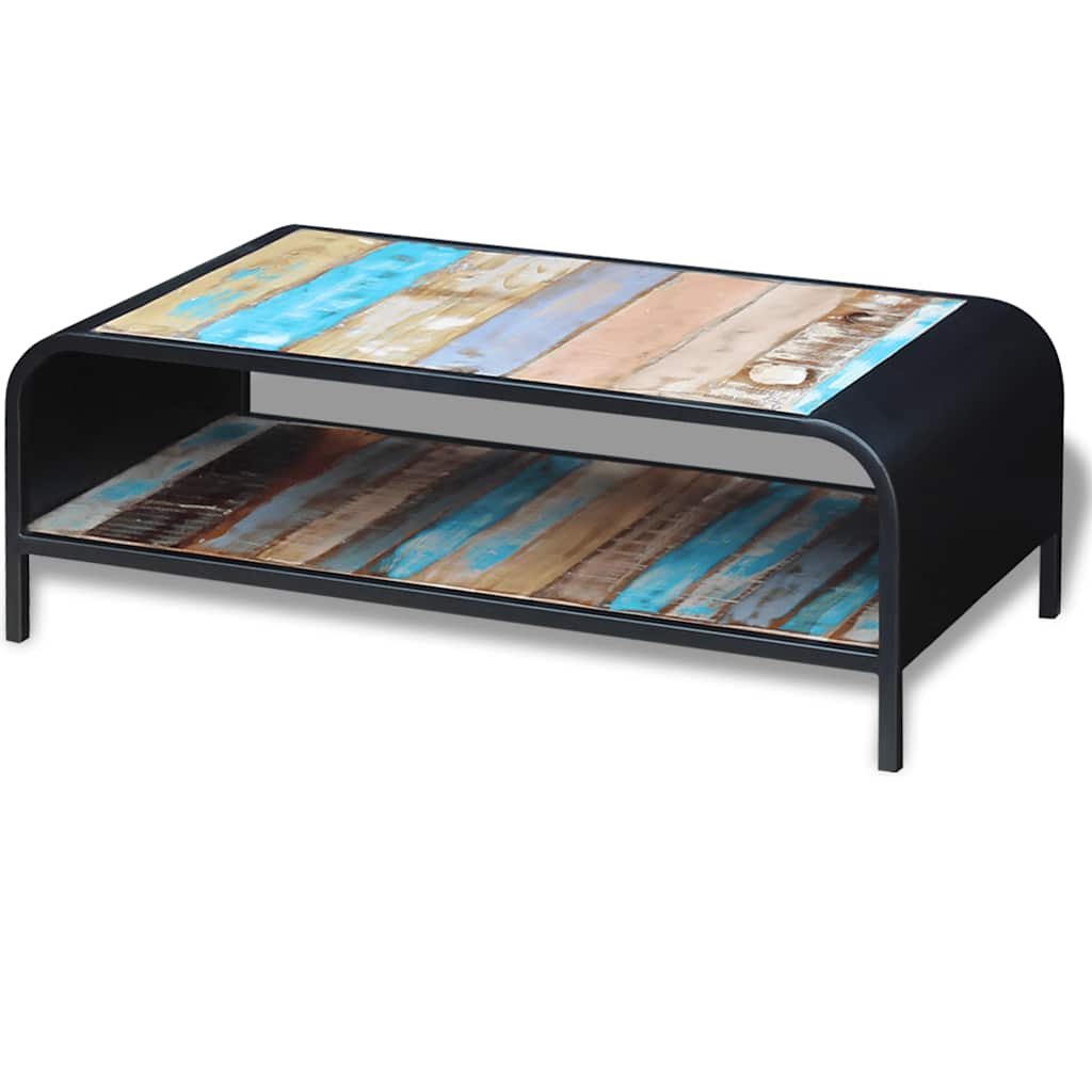 Vidaxl salontafel massief gerecycled hout