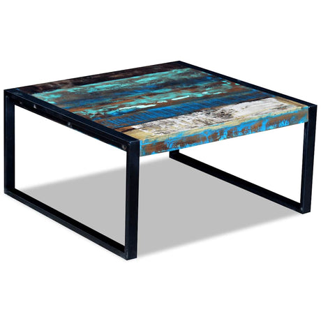 Vidaxl salontafel 80x80x40 cm massief gerecycled hout