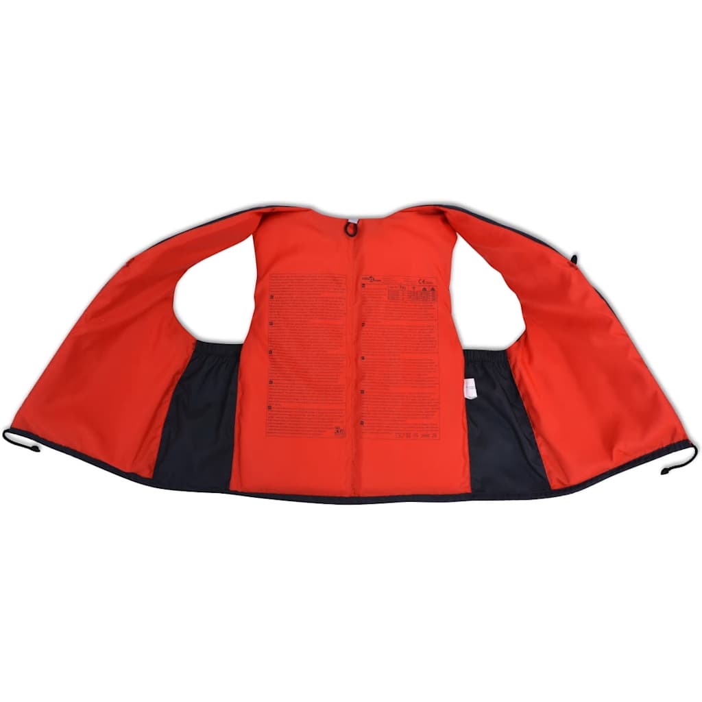 Vidaxl Swimming Vest 50-70 kg marineblå