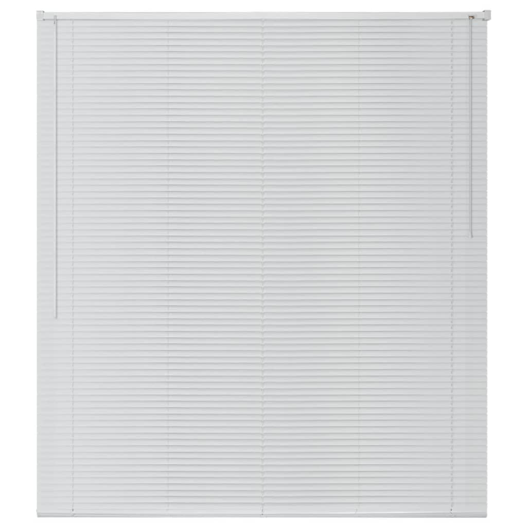 Vidaxl Sun Protection Alluminio 140x160 cm bianco