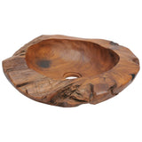 Vidaxl wastbasin 45 cm zolitt Teak