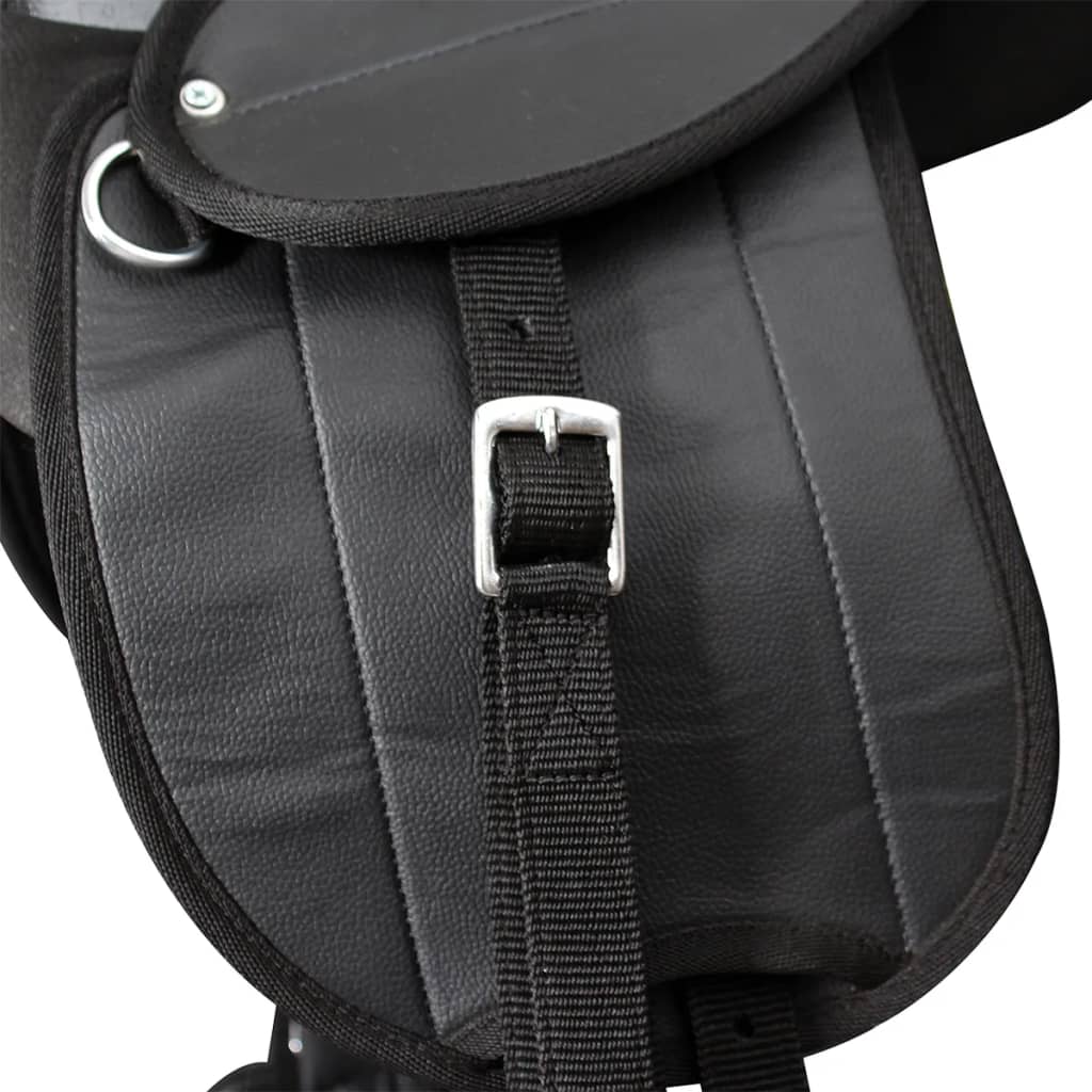 Vidaxl Pony Sattel Set 10 Schwarz