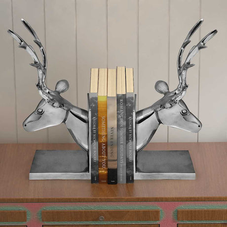 Vidaxl BookRests Herten 2 Stück Aluminium Silber