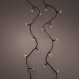 Lumineo LED-Kabel 720 LEDs 5400 cm schwarz warmweißes Licht