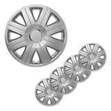 ProPlus hubcaps 4 st cosmos 16 silver colored