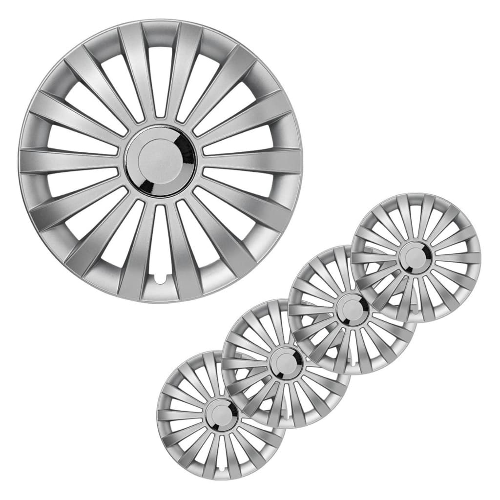 PREPLUS HUBCAPS 4 ST MERIDIAN 16 '' Silberfarben