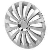 Proplus Hubcaps 4 St Meridian 16 '' Sølvfarget