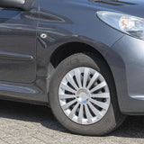 PREPLUS HUBCAPS 4 ST MERIDIAN 16 '' Silberfarben