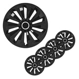 PREPLUS HUBCAPS 4 ST FOX 14 Schwarz