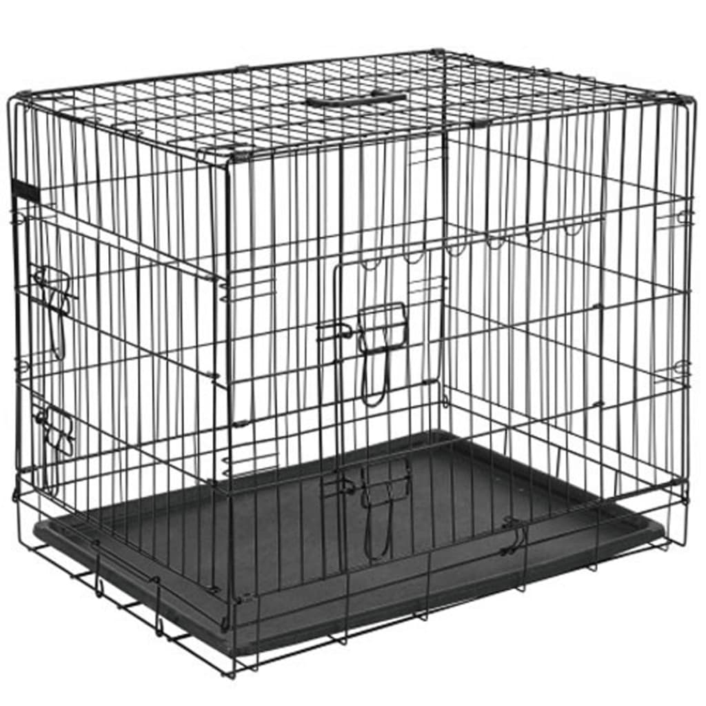 @Pet @'peth Dog bank 77.5x48.5x55.5 cm Metal Black 15002