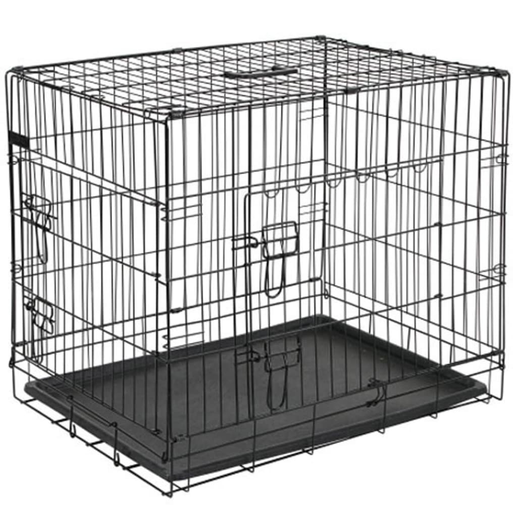 @pet @pet banc dog 107x70x77.5 cm Metal Black 15004