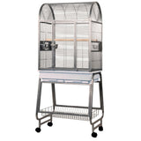Starke Papagei Cage Villa Nora 67.7x51.5x154 cm Grau 93083