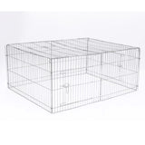 @Pet Haustiere für Außenschloss 144x112x60 cm Metall