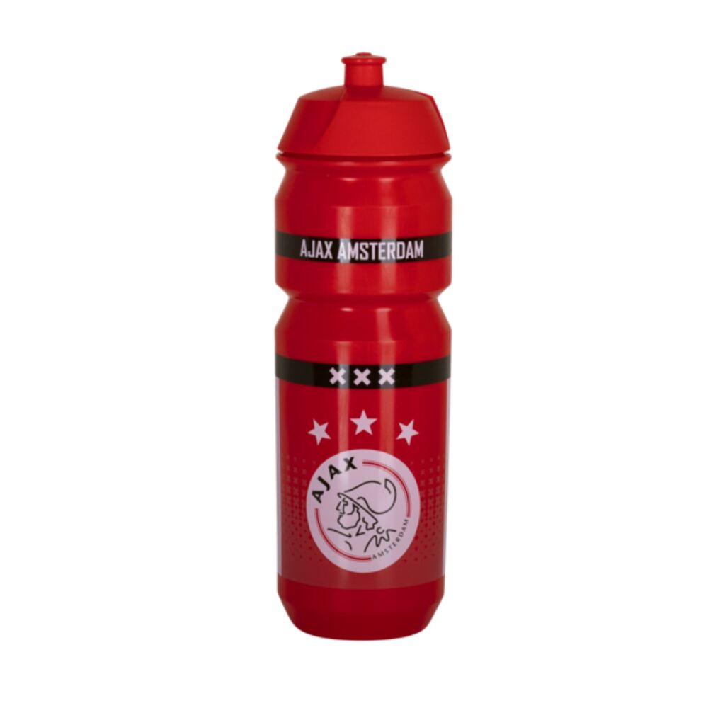 Ajax Wasserflasche 750 ml rot weiß