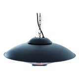 Gefangen hängende Gapier Sirius 2100 W Halogenschwarz CE09B