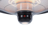 Gefangen hängende Gapier Sirius 2100 W Halogenschwarz CE09B