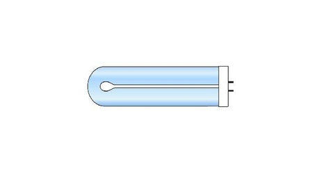 Ouguang UV-Lampe blau 368 nm 9 Watt gebogen für Mozzie
