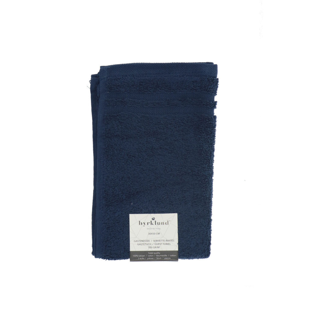 Miscellaneous Byrklund Guest towel 2x Navy