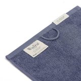 Walra Gästehandtuch Remade Baumwolle blau 2x 30x50 | 2 Stk