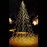 Ambiente Ambiente Weihnachtslichter für Fahnenmast mit 192 LEDs 208 cm