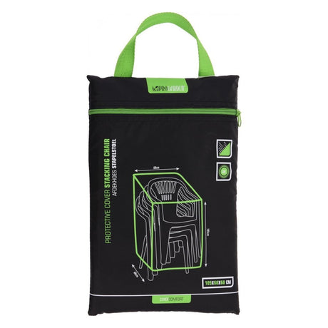 Pro Garden Gartenstuhlbezug 68x68x105 cm schwarz